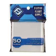 Clear - Board Game Sleeves (Fantasy Flight) - 70 x 70 mm